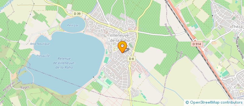 localisation de l'entreprise SCI VALRAL  VILLENEUVE-DE-LA-RAHO