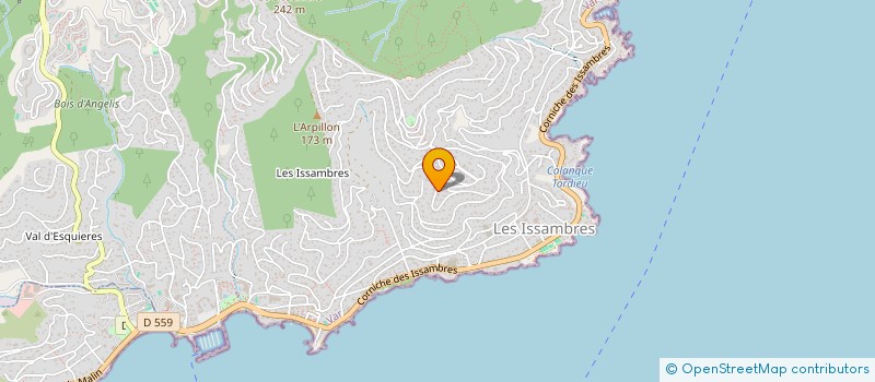 localisation de l'entreprise SCI VALRAYRO  ROQUEBRUNE-SUR-ARGENS