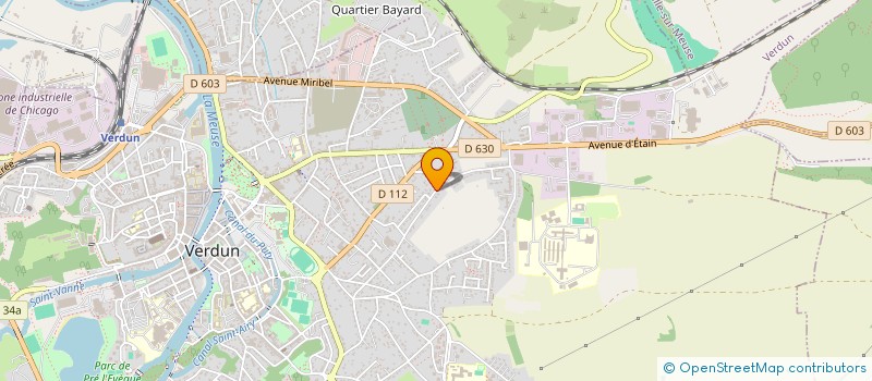 localisation de l'entreprise SCI VALRICH à VERDUN
