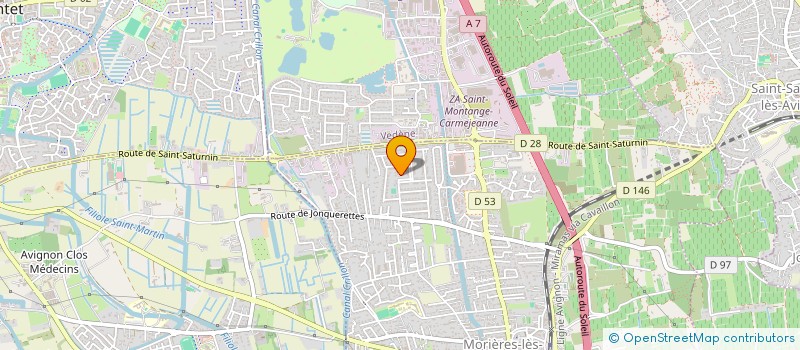 localisation de l'entreprise SCI VALRIMMO  MORIERES-LES-AVIGNON