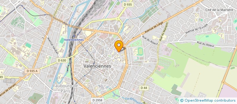 localisation de l'entreprise SCI VALS IMMO à VALENCIENNES