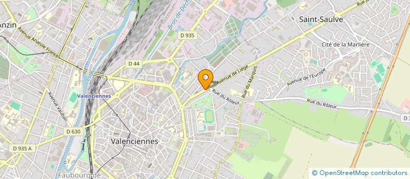 localisation de l'entreprise SCI VALS MAISON  VALENCIENNES