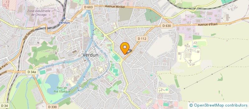 localisation de l'entreprise SCI VALSAM à VERDUN