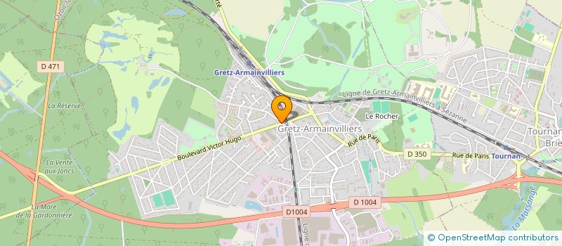 localisation de l'entreprise SCI VALSAN à GRETZ-ARMAINVILLIERS