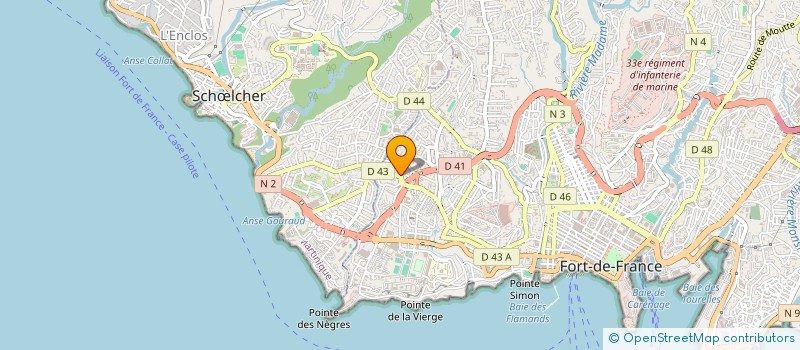 localisation de l'entreprise SCI VALSIM à FORT-DE-FRANCE