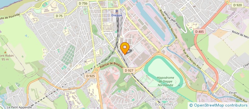 localisation de l'entreprise SCI VALTALOU  DIEPPE