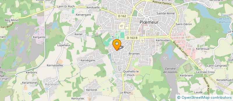 localisation de l'entreprise SCI VALTALP à PLOEMEUR