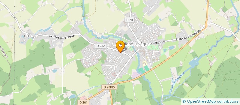 localisation de l'entreprise SCI VALTAY  SAVIGNE-L'EVEQUE