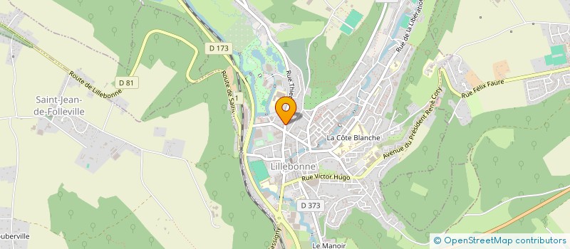 localisation de l'entreprise SCI VALTO JADAIS  LILLEBONNE