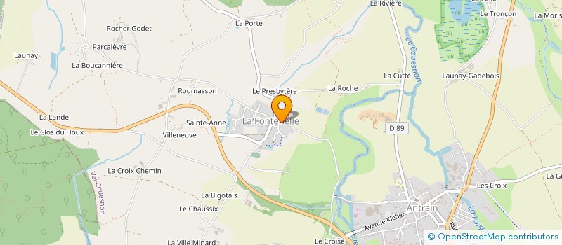 localisation de l'entreprise SCI VALTOM  VAL-COUESNON