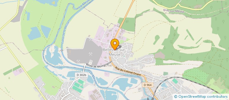 localisation de l'entreprise SCI VALTON  BELLEVILLE-SUR-MEUSE