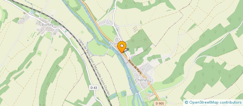 localisation de l'entreprise SCI VALUAL  DANNEMOINE