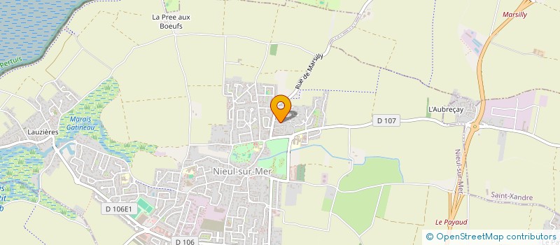 localisation de l'entreprise SCI VALURO  NIEUL-SUR-MER