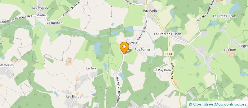 localisation de l'entreprise SCI VALVERIMO à SAINT-JUST-LE-MARTEL