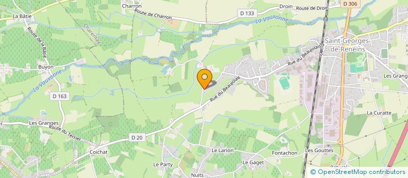 localisation de l'entreprise SCI VALVIC  SAINT-GEORGES-DE-RENEINS