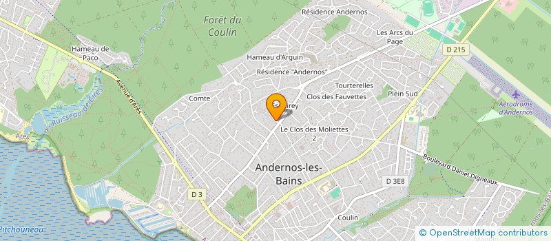 localisation de l'entreprise SCI VALY  ANDERNOS-LES-BAINS