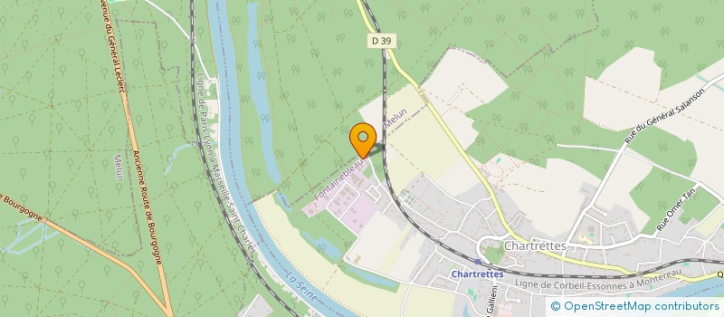 localisation de l'entreprise SCI VALY  CHARTRETTES