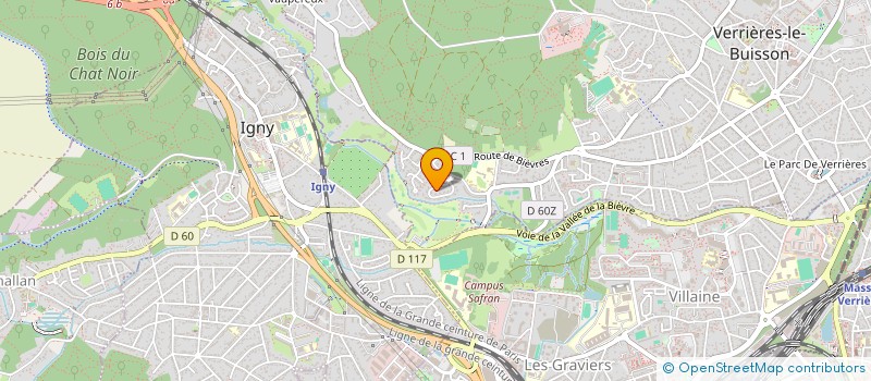 localisation de l'entreprise SCI VAM à VERRIERES-LE-BUISSON
