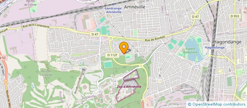 localisation de l'entreprise SCI VAM  AMNEVILLE