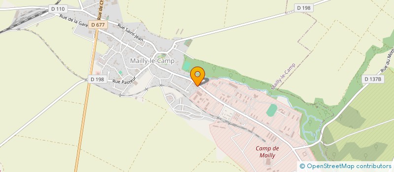localisation de l'entreprise SCI VAMA  MAILLY-LE-CAMP