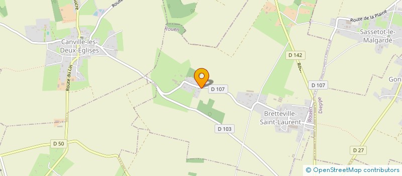 localisation de l'entreprise SCI VAMAX  REUVILLE