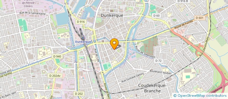 localisation de l'entreprise SCI VAMAX59 à DUNKERQUE