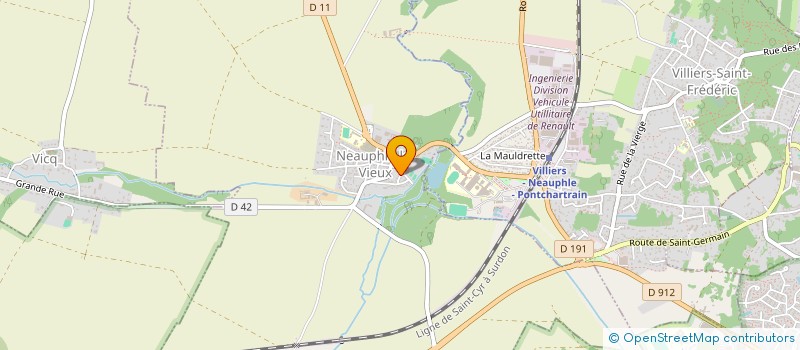 localisation de l'entreprise SCI VAMAYA  NEAUPHLE-LE-VIEUX