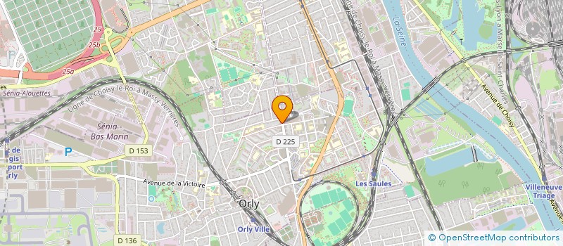 localisation de l'entreprise SCI VAN 19  ORLY