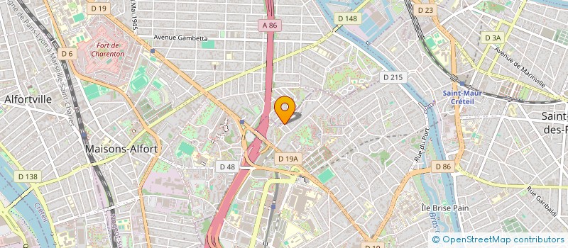 localisation de l'entreprise SCI VAN à CRETEIL