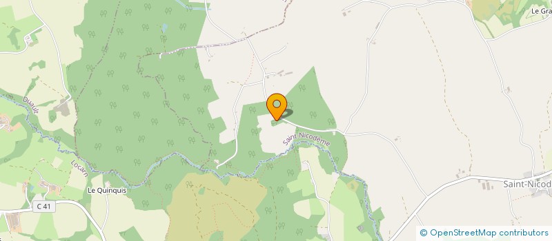 localisation de l'entreprise SCI VAN BLEI  SAINT-NICODEME