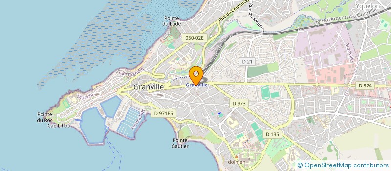 localisation de l'entreprise SCI VAN DE BOUT à GRANVILLE