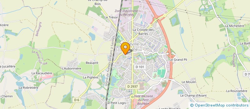 localisation de l'entreprise SCI VAN DE WALLE  BELLEVIGNY