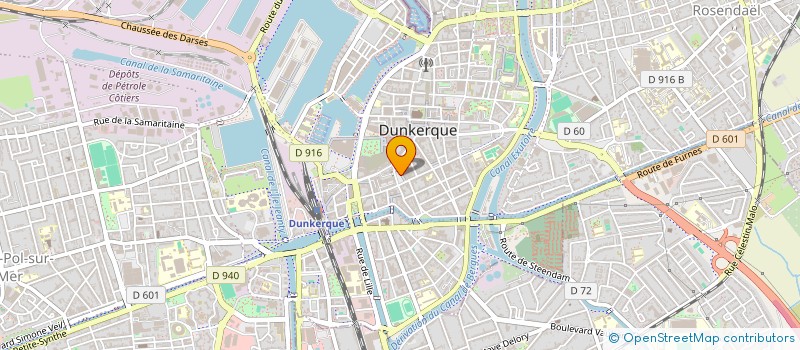 localisation de l'entreprise SCI VAN DEN BROECKE à DUNKERQUE