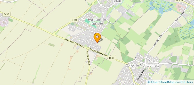 localisation de l'entreprise SCI VAN EECKHOUT à HERMANVILLE-SUR-MER