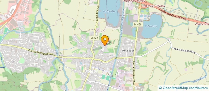 localisation de l'entreprise SCI VAN GOGH  ESCHAU