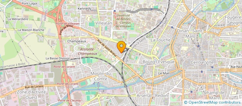 localisation de l'entreprise SCI VAN HAELE & POULOUIN à RENNES