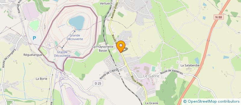 localisation de l'entreprise SCI VAN IMMO  LE GARRIC