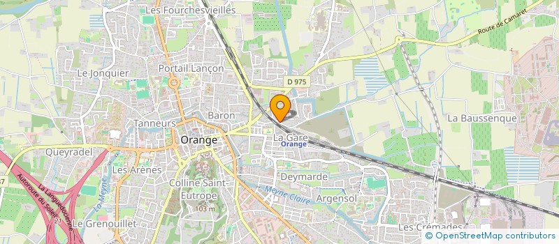 localisation de l'entreprise SCI VAN KEMPEN  ORANGE