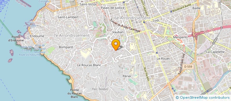 localisation de l'entreprise SCI VAN LOC à MARSEILLE