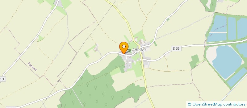 localisation de l'entreprise SCI VAN LOOY SSRS  ADINFER