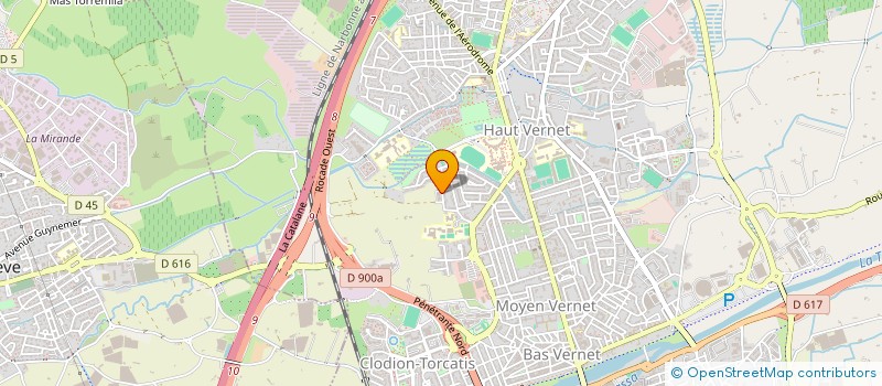 localisation de l'entreprise SCI VAN - NIER à PERPIGNAN