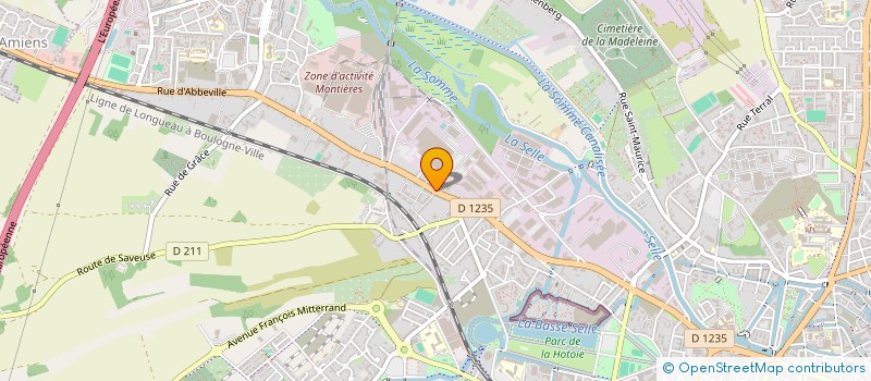 localisation de l'entreprise SCI VAN PHUOC à AMIENS