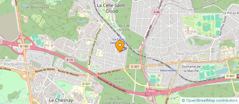 localisation de l'entreprise SCI VAN-THANHTHU  LA CELLE-SAINT-CLOUD