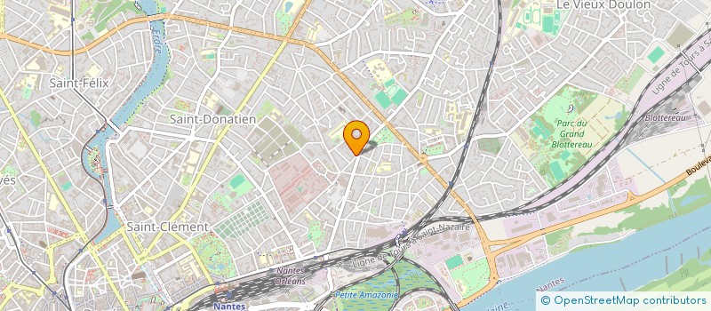 localisation de l'entreprise SCI VAN TORHOUDT  NANTES