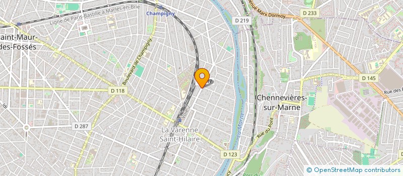 localisation de l'entreprise SCI VANA à SAINT-MAUR-DES-FOSSES