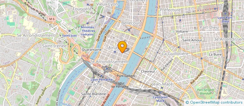 localisation de l'entreprise SCI VANAEL  LYON