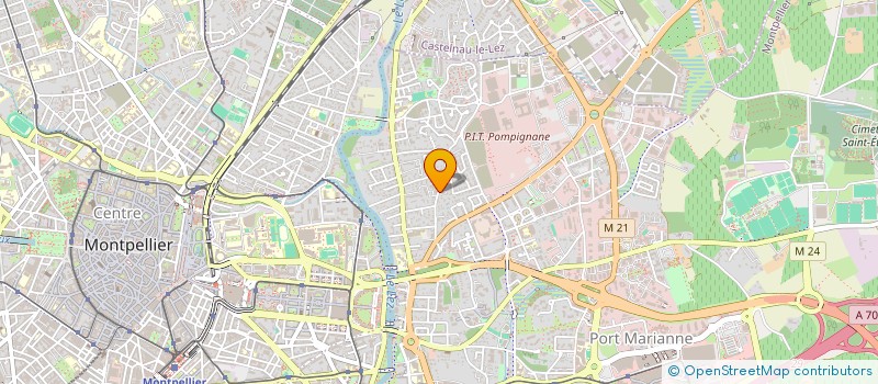 localisation de l'entreprise SCI VANAFI 5 à MONTPELLIER