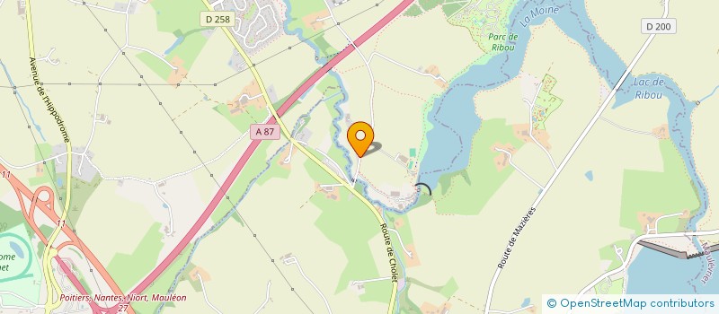 localisation de l'entreprise SCI VANALLI à CHOLET