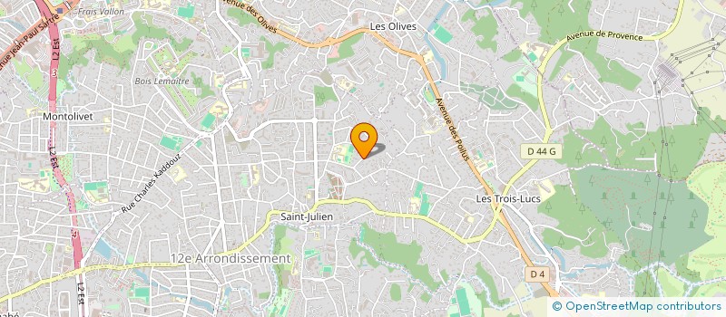 localisation de l'entreprise SCI VANAUREL à MARSEILLE