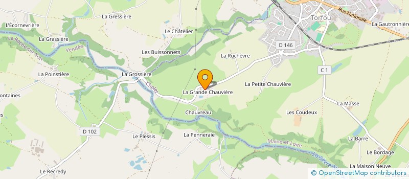 localisation de l'entreprise SCI VANBASA à SEVREMOINE